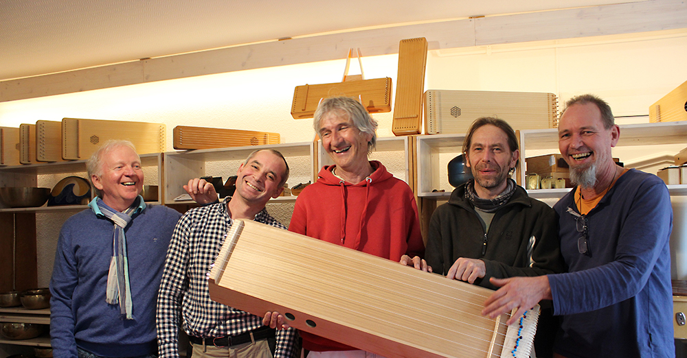 MusikMonochord-Workshop Jan Dosch mit Team Allton